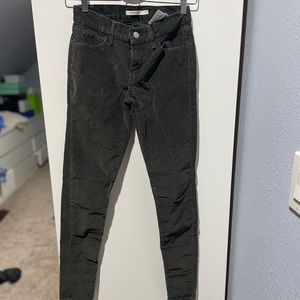 Levi's 710 velvet jean new without tag